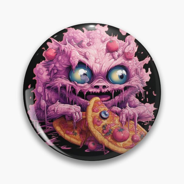 Item preview, Pink pizza monster designed and sold by Jaro90.