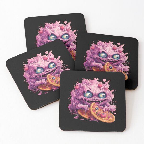 Item preview, Pink pizza monster designed and sold by Jaro90.