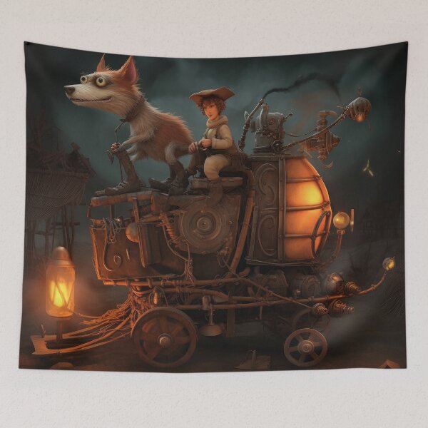 Item preview, Steampunk Rum Runner and Hound designed and sold by Peter LOPEZ.