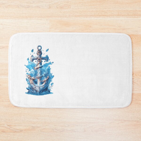 Item preview, Anchor with water splashes designed and sold by biiid.