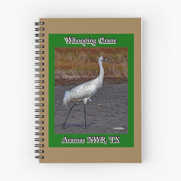Item preview, Give Someone You Love The Bird: Whooping Crane, Aransas NWR, Aransas County, Texas.  designed and sold by MoreEZUSA-Here.