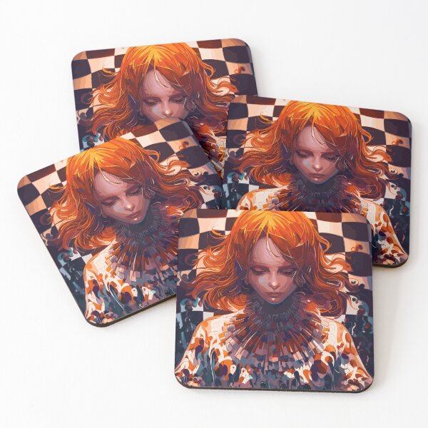 Item preview, Anime girl chess master designed and sold by TomFrontierArt.