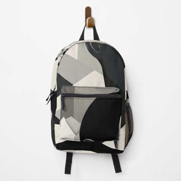 Item preview, Black & White Bauhaus Portrait in Front of the Alps designed and sold by ArtificialGenes.