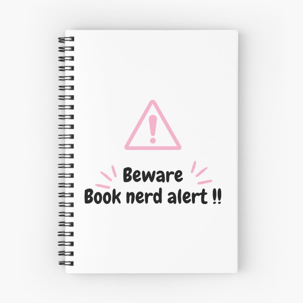 Item preview, Beware Book nerd alert !!! -  Unique Bookish accessories  designed and sold by starcreative22.