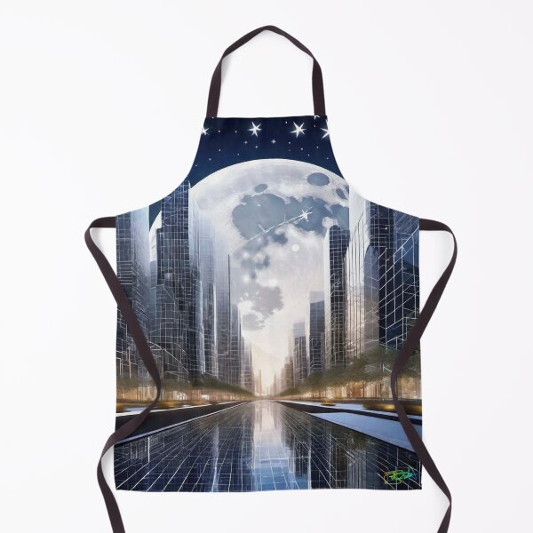 Item preview, Full Moon City – Surreal Urban Dreamscape 45 designed and sold by Benito Del Ray.