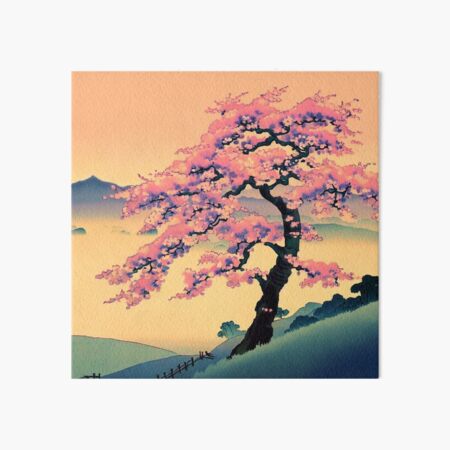 Item preview, Japanese Ukiyo-e Art Sakura Cherry Blossoms 5 designed and sold by Wildlife Cornucopia.