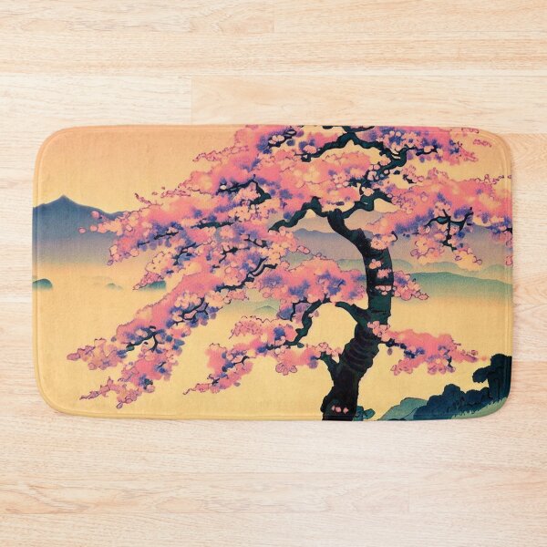 Item preview, Japanese Ukiyo-e Art Sakura Cherry Blossoms 5 designed and sold by The Digital Compass.