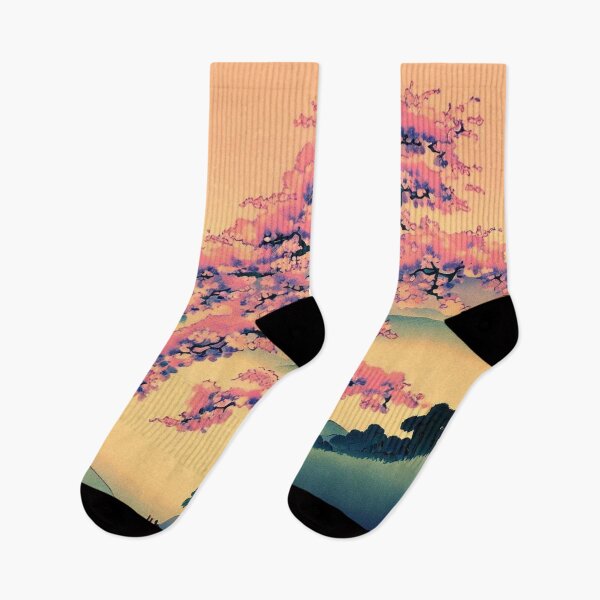Item preview, Japanese Ukiyo-e Art Sakura Cherry Blossoms 5 designed and sold by The Digital Compass.