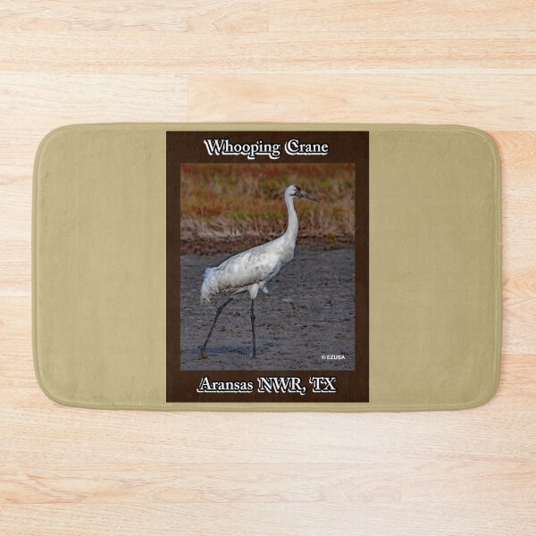 Item preview, The Perfect Gift For A Bird Lover: Whooping Crane, Aransas NWR, Aransas County, Texas.  designed and sold by MoreEZUSA-Here.