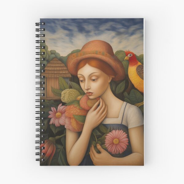 Item preview, She Gathers Flowers in Her Garden designed and sold by YoPedro.