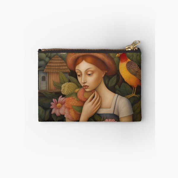 Item preview, She Gathers Flowers in Her Garden designed and sold by YoPedro.