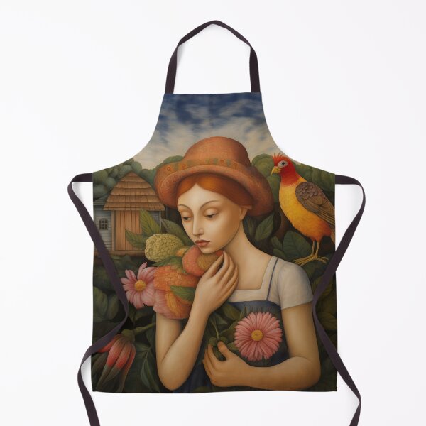 Item preview, She Gathers Flowers in Her Garden designed and sold by YoPedro.