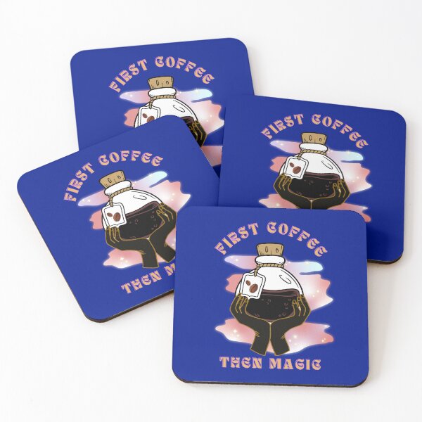 Item preview, Copy of First Coffee, Then Magic Potion designed and sold by thebeardedone.