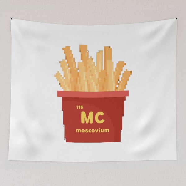 Item preview, McDonald's French Fries mc moscovium table of elements designed and sold by teacherpeiyuan.
