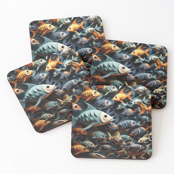 Item preview, Fish Swimming in Three Dimensions designed and sold by Brendon987.