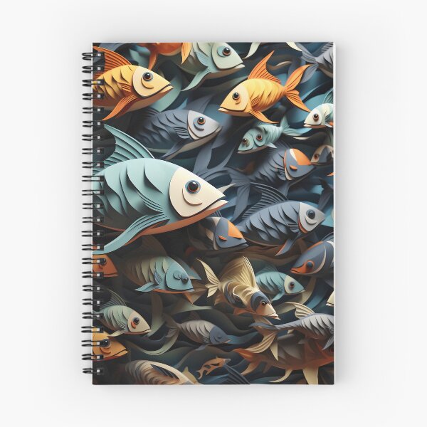 Item preview, Fish Swimming in Three Dimensions designed and sold by Brendon987.