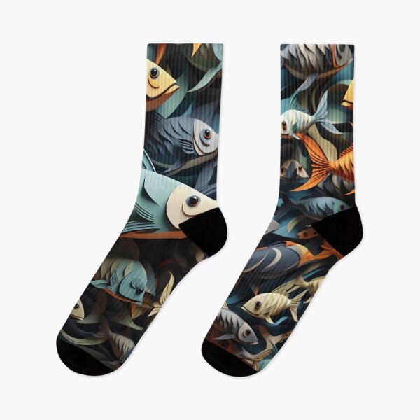Item preview, Fish Swimming in Three Dimensions designed and sold by Brendon987.
