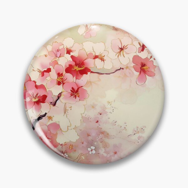 Item preview, Japanese Ukiyo-e Art Sakura Cherry Blossoms 6 designed and sold by The Digital Compass.