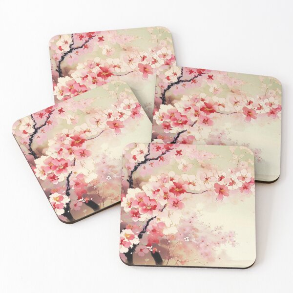 Item preview, Japanese Ukiyo-e Art Sakura Cherry Blossoms 6 designed and sold by The Digital Compass.
