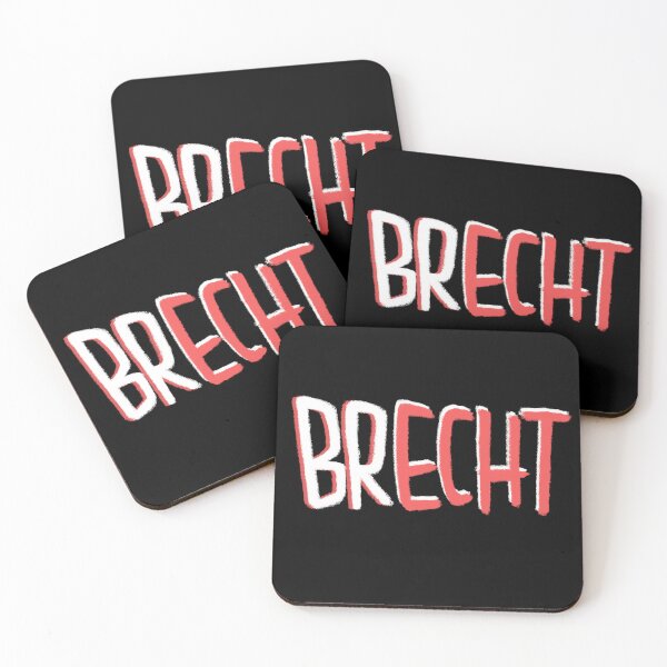 Item preview, Brecht Echt, Bertolt Brecht Pun designed and sold by badlydrawnbabe.