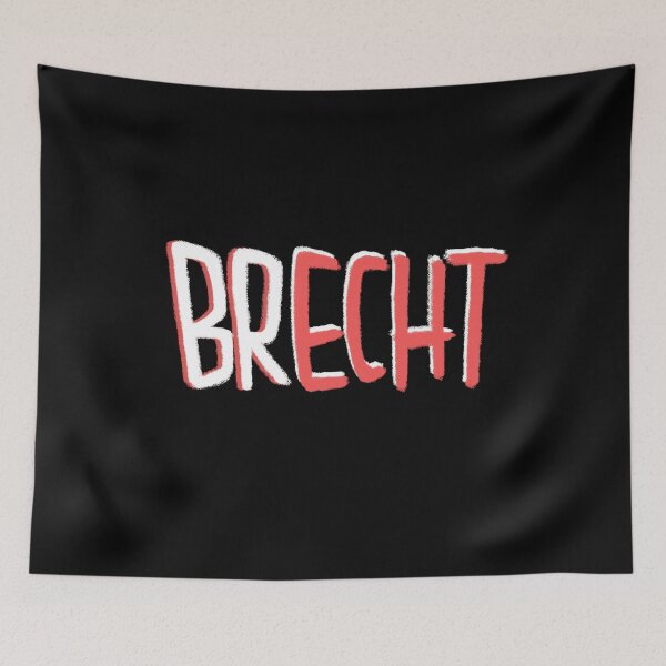 Item preview, Brecht Echt, Bertolt Brecht Pun designed and sold by badlydrawnbabe.