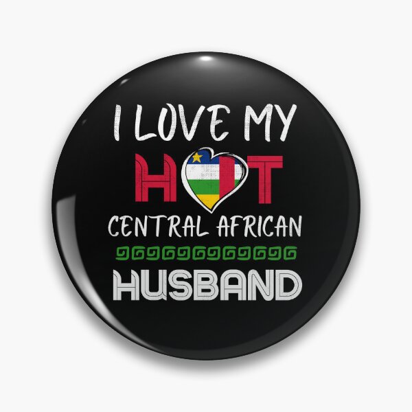 Item preview, I Love My Hot Central African Husband designed and sold by Furahisha.