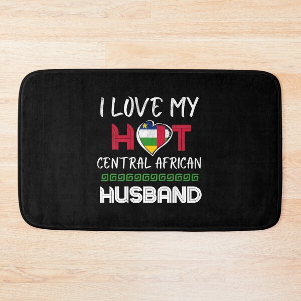 Item preview, I Love My Hot Central African Husband designed and sold by Furahisha.