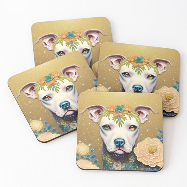 Item preview, Pretty pit bull dog  designed and sold by Roxburylane.