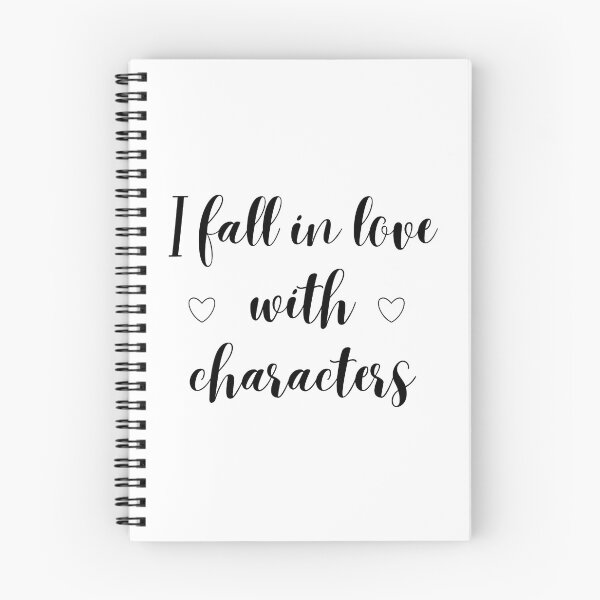 Item preview, I fall in love with characters-  Unique Bookish accessories  designed and sold by starcreative22.