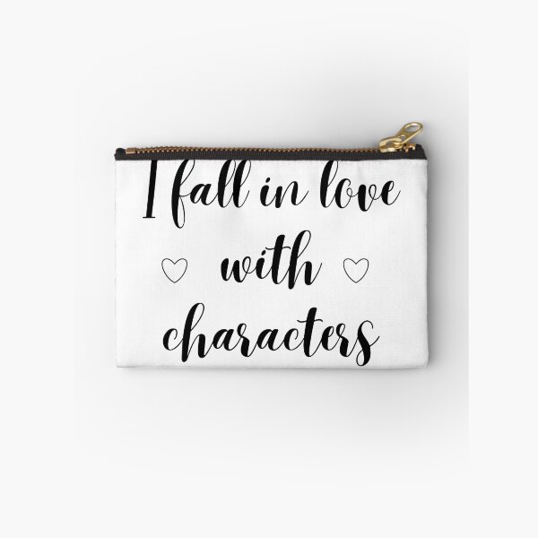 Item preview, I fall in love with characters-  Unique Bookish accessories  designed and sold by starcreative22.