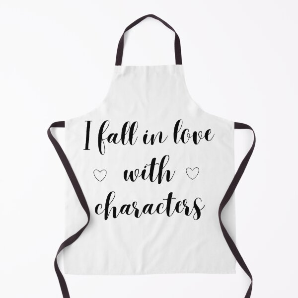Item preview, I fall in love with characters- Unique Bookish accessories designed and sold by starcreative22.
