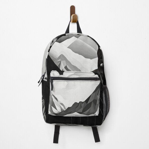 Item preview, Black & White Bauhaus Portrait in Front of the Alps designed and sold by ArtificialGenes.