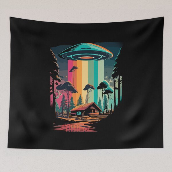 Item preview, UFO is landing. Design 7 designed and sold by Arno-Onei.