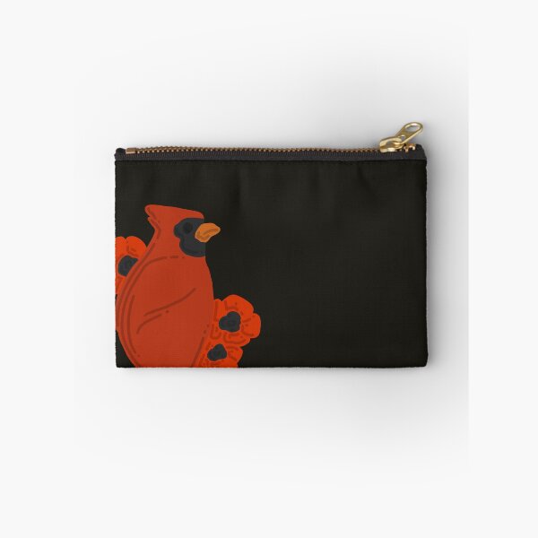 Item preview, Poppies and a Red Cardinal designed and sold by ToonyPineapple.
