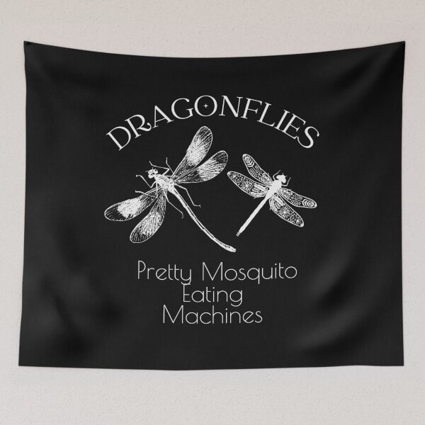 Item preview, Dragonflies Pretty Mosquito Eating Machines Design designed and sold by EarthArtDesigns.