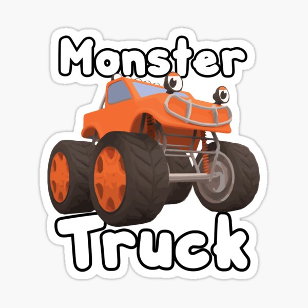 Item preview, Monster Max Truck Kindergarage designed and sold by LareeKeller.