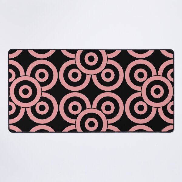 Item preview, Pink Black geometric pattern  designed and sold by 247vibes.