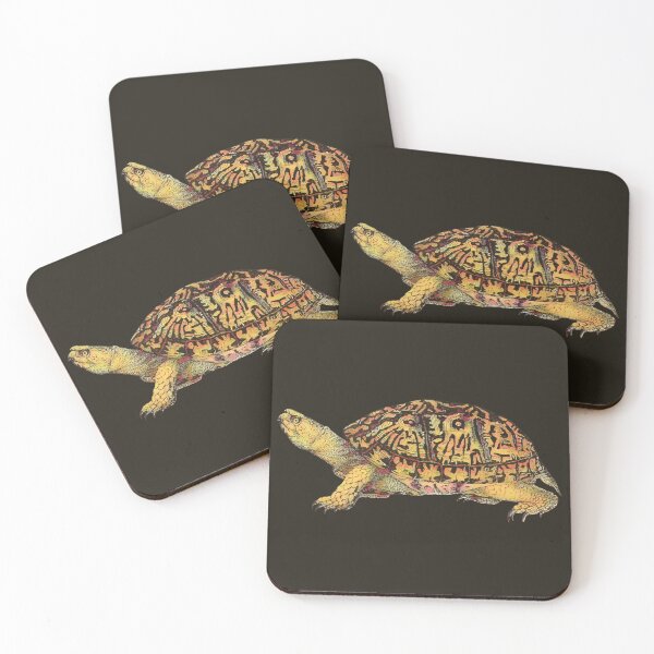 Item preview, Eastern Box Turtle, in purple dawn designed and sold by DreamingBeetle.