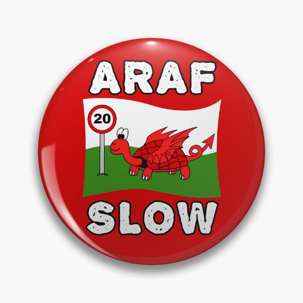 Item preview, Wales 20mph Speed Limit, Welsh Dragon Tortoise Funny designed and sold by doodlerob.