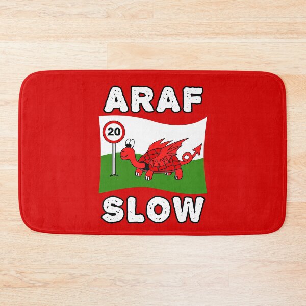 Item preview, Wales 20mph Speed Limit, Welsh Dragon Tortoise Funny designed and sold by doodlerob.