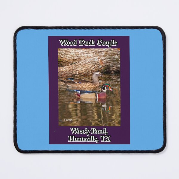 Item preview, Give The Bird To Your Lover: Wood Duck Couple, Woody Pond, Huntsville, Texas. designed and sold by MoreEZUSA-Here.