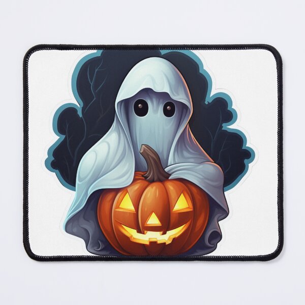 Item preview, Spooky Season Ghost Halloween | Classic T-Shirt, Sticker designed and sold by NicolasGlowArt.