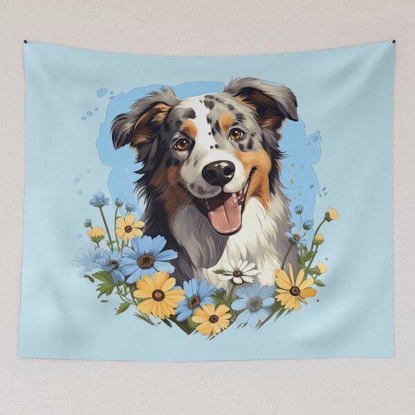 Item preview, Beaming Australian Shepherd designed and sold by ZombieLH.
