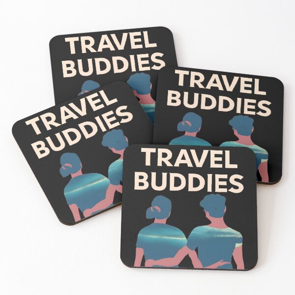 Item preview, Travel buddies with a special someone designed and sold by Urban  Charms.