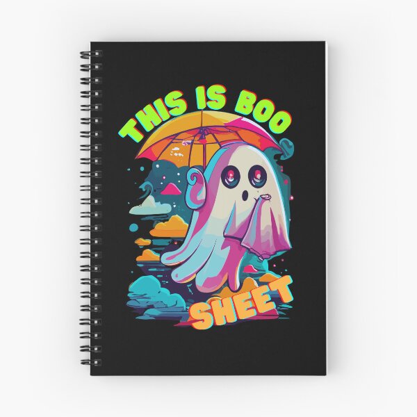 Item preview, this is boo sheet, Funny halloween, boo shet halloween, ghost with Umbrella, this is boo sheet scary design designed and sold by ZingZone.