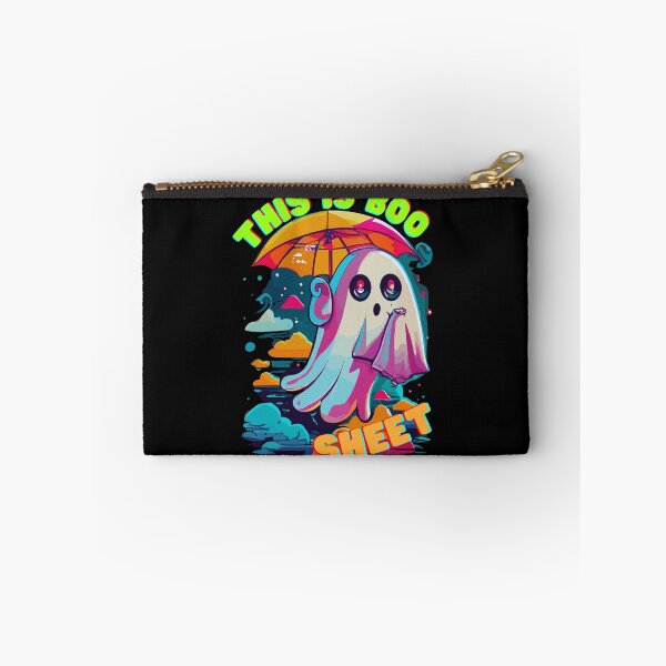 Item preview, this is boo sheet, Funny halloween, boo shet halloween, ghost with Umbrella, this is boo sheet scary design designed and sold by ZingZone.