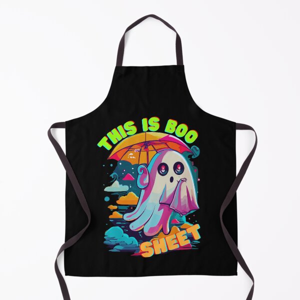 Item preview, this is boo sheet, Funny halloween, boo shet halloween, ghost with Umbrella, this is boo sheet scary design designed and sold by ZingZone.