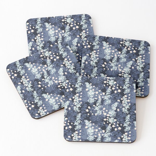 Item preview, Gaia Floral Midnight designed and sold by Daphnie-Darlene.