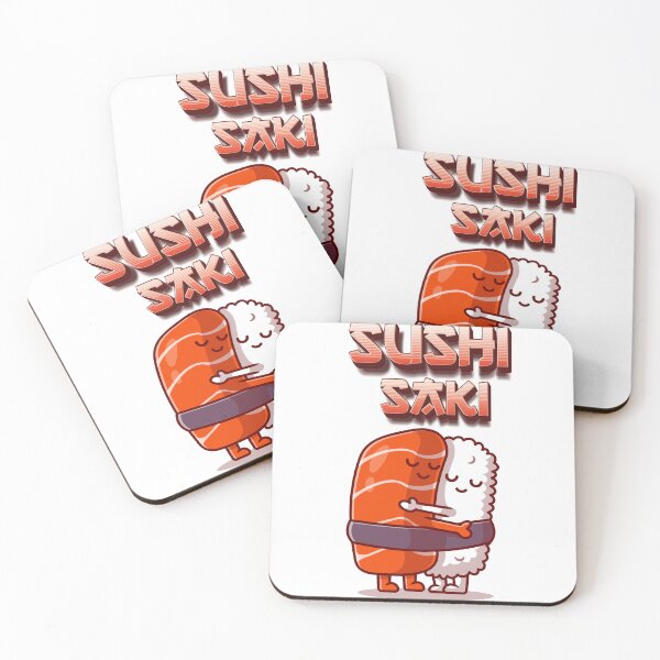 Item preview, Sushi saki friends rice designed and sold by Arctic frame studio.