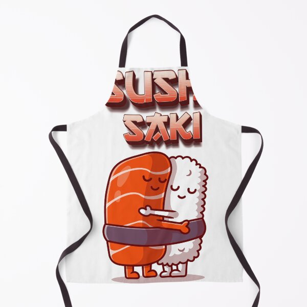 Aperçu de l'œuvre Sushi saki amis riz créée et vendue par Arctic frame studio.
